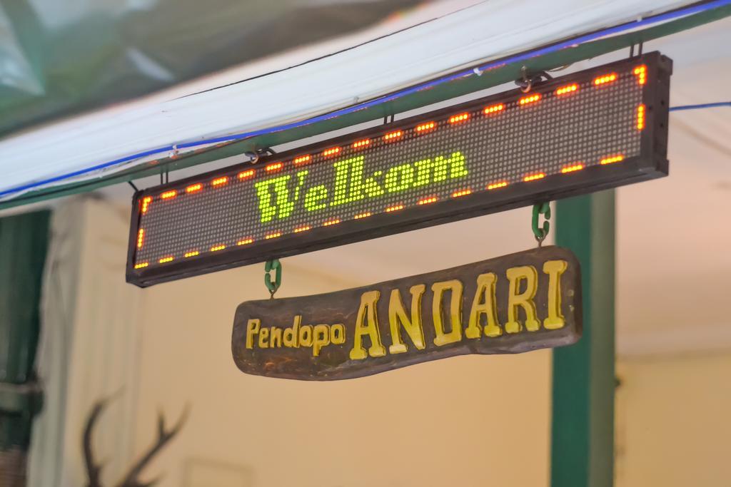 Pendopo Andari Homestay Yogyakarta Kültér fotó